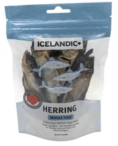 1ea 3 oz. Icelandic+Landic+ Dog Herring Whole - Health/First Aid